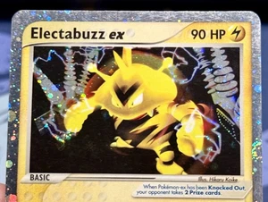 4 SWIRLS Electabuzz EX 97/109Holo Ultra Rare Ruby & Sapphire 2003 || LP-NM - Picture 1 of 8