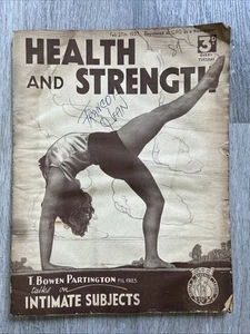 HEALTH AND STRENGTH Fitness Sports Magazine GYMNAST COVER FEB 27 1937 VOL 60 N 9 - Picture 1 of 20