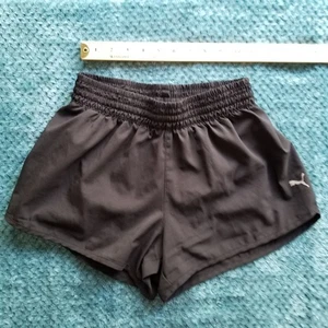 Puma Damen schwarz Active Shorts mit Taschen Größe Small 3" Schrittlänge - Bild 1 von 8