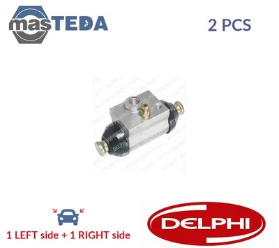 LW39036 DRUM WHEEL BRAKE CYLINDER PAIR REAR DELPHI 2PCS FOR CITROËN SAXO,C2 - Image 1 of 4