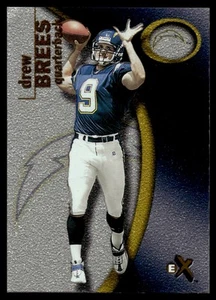 2001 Fleer E-X Drew Brees Rookie 949/1000 EX - Picture 1 of 2