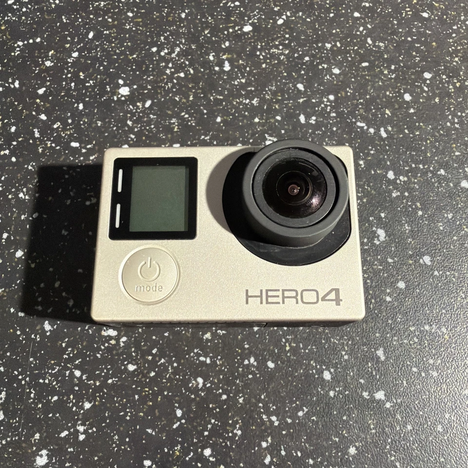 GoPro HERO4 Action Camera - Argento NO BATTERIA - Immagine 1 di 4