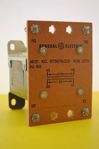 GE Transformer Mod.# 9T56Y6010 KVA.075, Primary 208, Sec.24, 60Hz, NIB - Picture 1 of 5