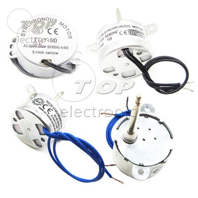 GCSUPERMARKET TYC-40 6/12V AC SYNCHRONOUS MOTOR 5RPM Optical flower Decoration