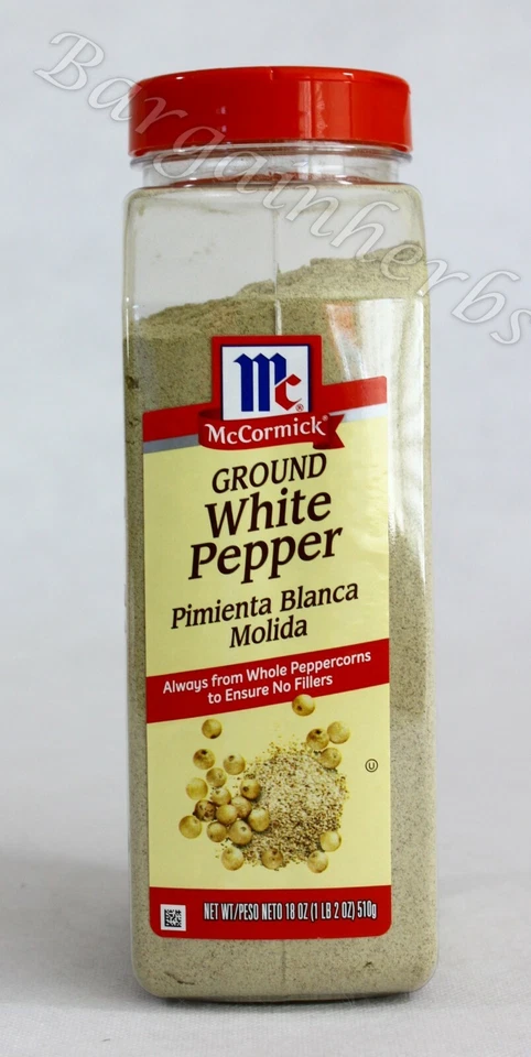 McCormick Ground White Pepper 18 Oz