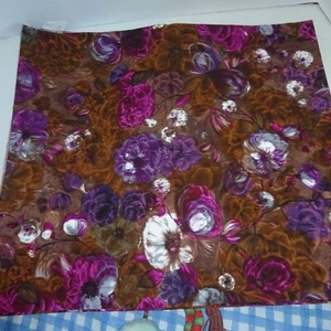 Beautiful vibrant colors Quality feeling cotton 36" wide fabric x 4.5 yards lot - Picture 1 of 2