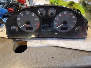 01 2001 audi s4 speedo speedometer gauge cluster untested - Picture 1 of 3