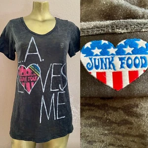 JUNK FOOD Sublimation L.A. LOVES ME T-Shirt Größe M - Bild 1 von 9