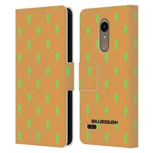 OFFICIAL BILLIE EILISH KEY ART LEATHER BOOK WALLET CASE COVER FOR LG PHONES 1 - Picture 1 of 7