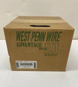 West Penn Wire 60990B 1 Paar 16/2 AWG massiver Overall AL/FOLIE Schild Jacke - Bild 1 von 2
