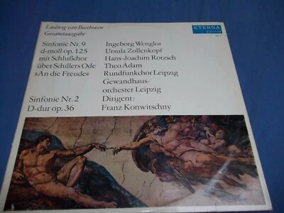 LUDWIG VAN BEETHOOVEN-GESAMTAUSGABE/SINFONIE NR .9/DLP/ETERNA/DDR/VG++ - Bild 1 von 4