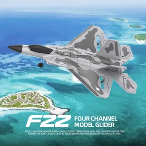 RC F22 4ch Large Fighter Jet Fixed-wing Remote Control Electric Model Airplane - Picture 1 of 9