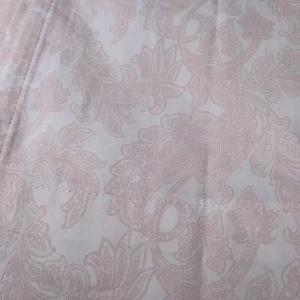 Sábana plana vintage Ralph Lauren doble floral rosa blanco cachemira 70x96 - Imagen 1 de 8