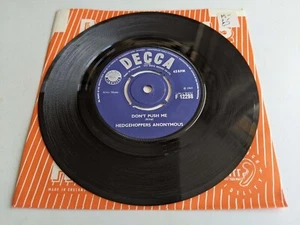 Hedgehoppers Anonymous - Don't Push Me - Decca Records - Vinyl 7" 45 RPM - Imagen 1 de 6