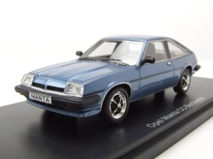 Opel Manta B CC 1980 blau metallic Modellauto 1:43 Neo Scale Models - Bild 1 von 9