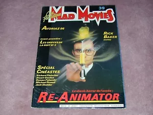 MAD MOVIES magazine # 39 fanzine - Imagen 1 de 1