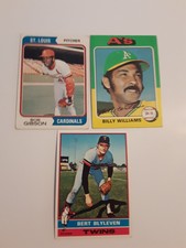 1974-76 Topps Baseball Set Fillers Good Condition Read Description