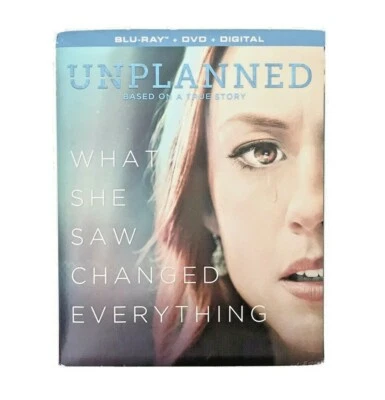 NEW SEALED Unplanned - What She Saw Changed Everything (Blu-Ray, DVD, Digital) - Image 1 of 3