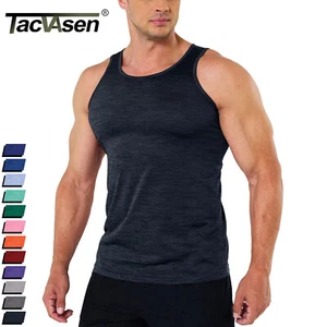 Herren Tank Tops ärmellos Muskeln Sport Sport Fitnessstudio Training schnell trocknen A-Shirt - Bild 1 von 97