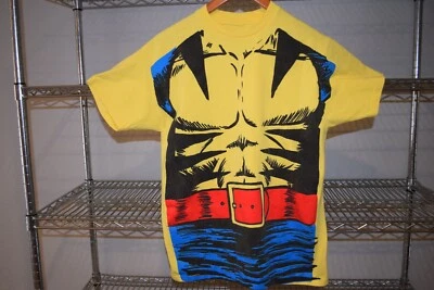 Wolverine 2013 Esmoquin Camiseta Marvel Comics Amarillo Mediano S/M Halloween Foto 1 de 4