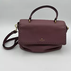 Kate Spade New York Satchel Crossbody Leather Pink PXRU7042 Some Marks READ - Picture 1 of 14