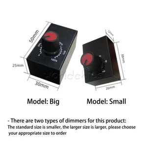 DC0-10V 1-10V Knob Dimmer 0-100% Scale Electronic Potentiometer for Dimmable LED - Picture 1 of 17