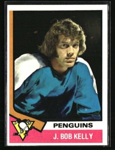 J. Bob Kelly 1974 Topps #143  Hockey Card