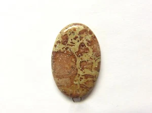 Red Poppy Jaspis - Red Poppy Jasper Cabochon 35,9x23,2 mm 33 ct. Nr. U27065 - Bild 1 von 1