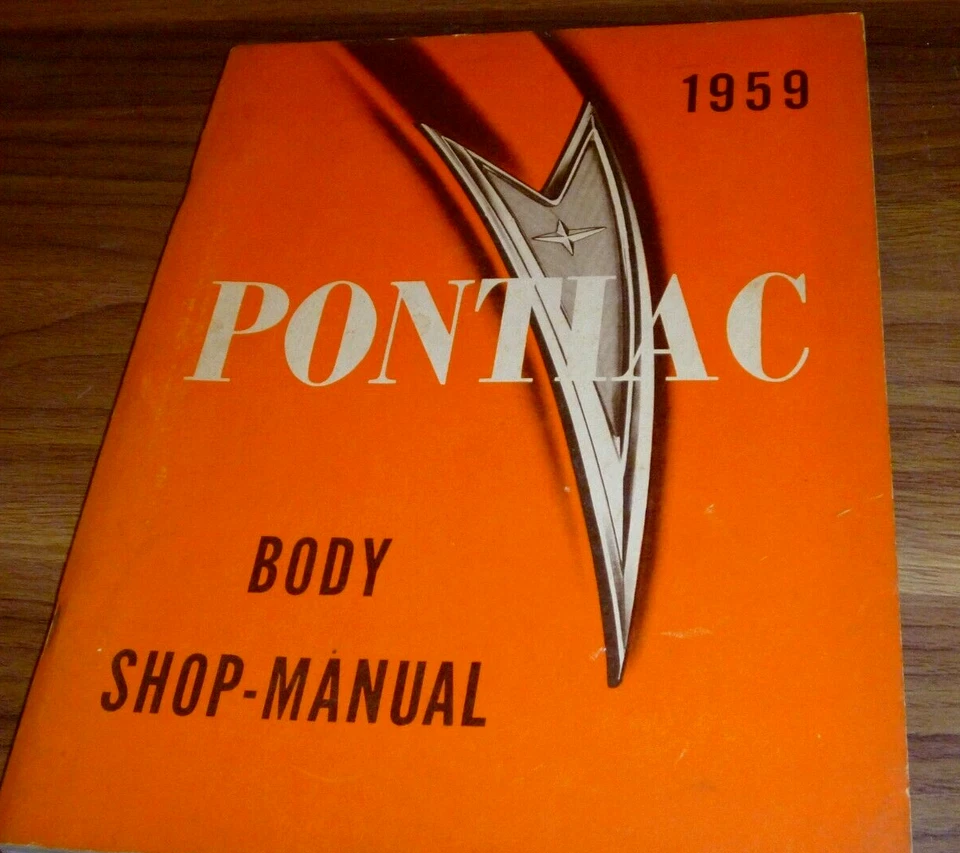 1959 Pontiac Catalina BODY Shop Service Repair Manual - Imagem 1 de 1