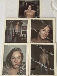 5 VTG POLAROID MALE PHOTO PORTRAIT GAY PHOTOGRAPH LGBT DRAG TRANS CROSS-DRESSING - Picture 1 of 14
