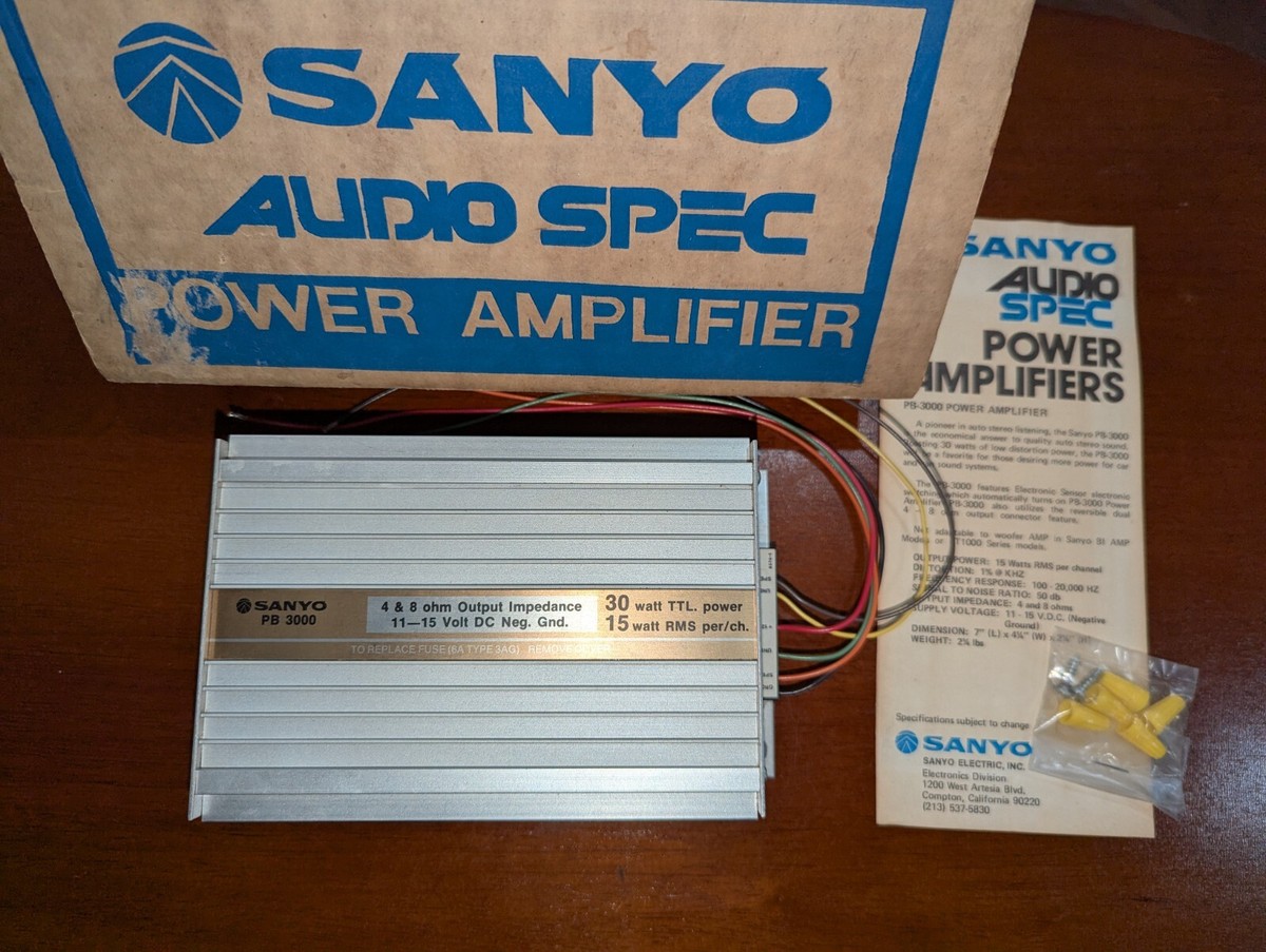 sanyo amplifier | eBay sanyo amplifier | eBay