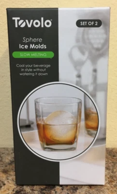 Tovolo 80-9697 Sphere Ice Mold Set - Image 1 of 3