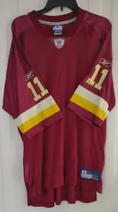 Reebok XL NFL Washington Redskins leeres Trikot mit #11 auf den Ärmeln - Bild 1 von 6