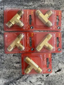 (5) Do it 1/2 In. Flare Brass Tee Union 458732 - Picture 1 of 2