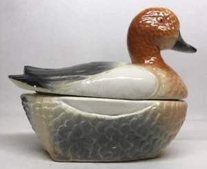 Schöne Terrine aus Klöppel Stil Ente 🦆H 17,5 L 22 l 12 cm N4 - Bild 1 von 12