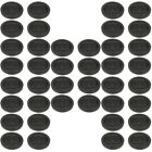  40 Pcs Furniture Wheel Pad Silicone Cup Caster Cups Mat Household