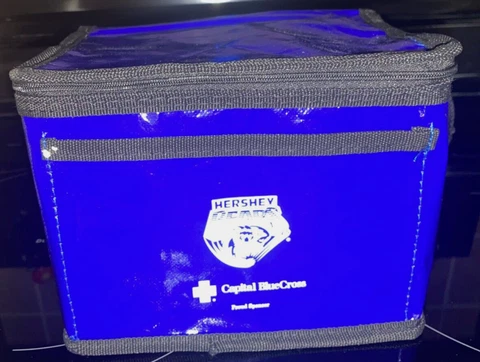 Hershey Bears AHL Insulated Lunch Bag Bear Swipe Logo Cover