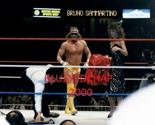 RANDY SAVAGE & MISS ELIZABETH WRESTLER 8 X 10 WRESTLING PHOTO WWF WCW - Image 1 of 1