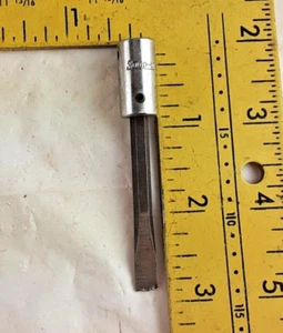 Snap On 1/4 Drive Standard Flat Tip Socket TMC-105A USA - Picture 1 of 11