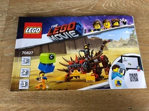 Lego 70827 Ultrakatty & Warrior Lucy! Instructions Only - Picture 1 of 2