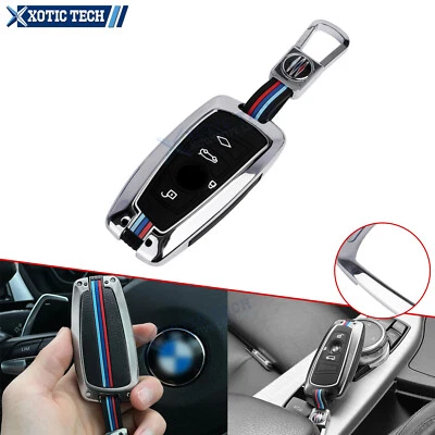 Funda Carcasa Llavero Inteligente Sello Completo Para BMW 1 3 4 5 6 7 Series X3 X4 M5 (4 Botones) Foto 1 de 4