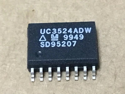 (2 PC) UNITRODE UC3524ADW Controlador PWM Modo Voltaje 60V 200mA 16 Pines SOIC Foto 1 de 3