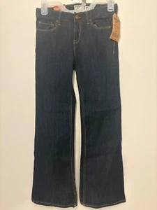 OshKosh Bgosh Girls Size 10 NEW WITH TAGS Bootcut Jeans Dark Wash Denim - Picture 1 of 9