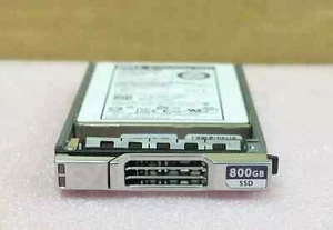 Dell EqualLogic 800GB SAS 2.5" 12G MLC Enterprise SSD V1R9K HUSMM1680ASS200 - Afbeelding 1 van 8