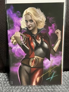 Knight Terrors: Harley Quinn #1 - Carla Cohen Exclusive Virgin Variant SIGNED - Picture 1 of 1