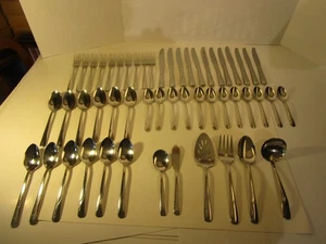 Cubiertos de acero inoxidable Oceanic 52 piezas Oneida Ltd. #T30 - Imagen 1 de 7