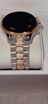 Reloj inteligente Michael Kors Watch Lexington 2 para dama PANTALLA TÁCTIL MKT5080 oro rosa Foto 1 de 4