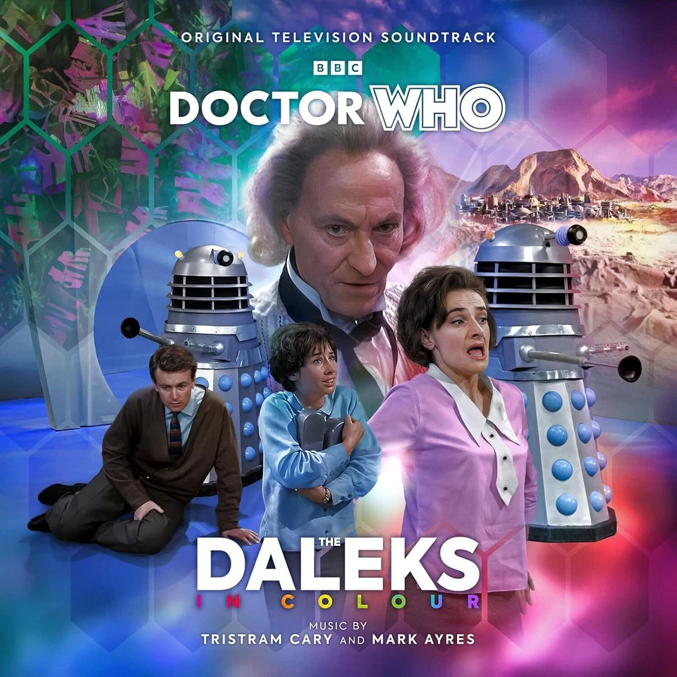 Tristram Cary and Mark Ayres Doctor Who: The Daleks in Colour (CD) Album - Image 1 of 1