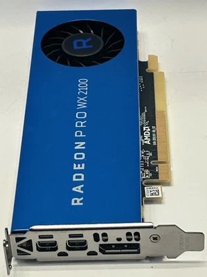 AMD Radeon Pro WX 2100 2GB GDDR5 Graphics Card 0CDMJ9 - Image 1 of 4