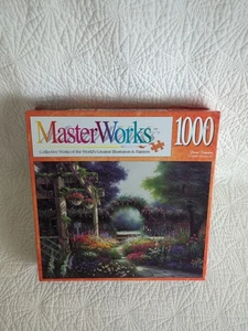 Rose Art Masterworks Egidio Antonaccia Floral Tapestry 1000 PC Puzzle Sealed UEC - Picture 1 of 9